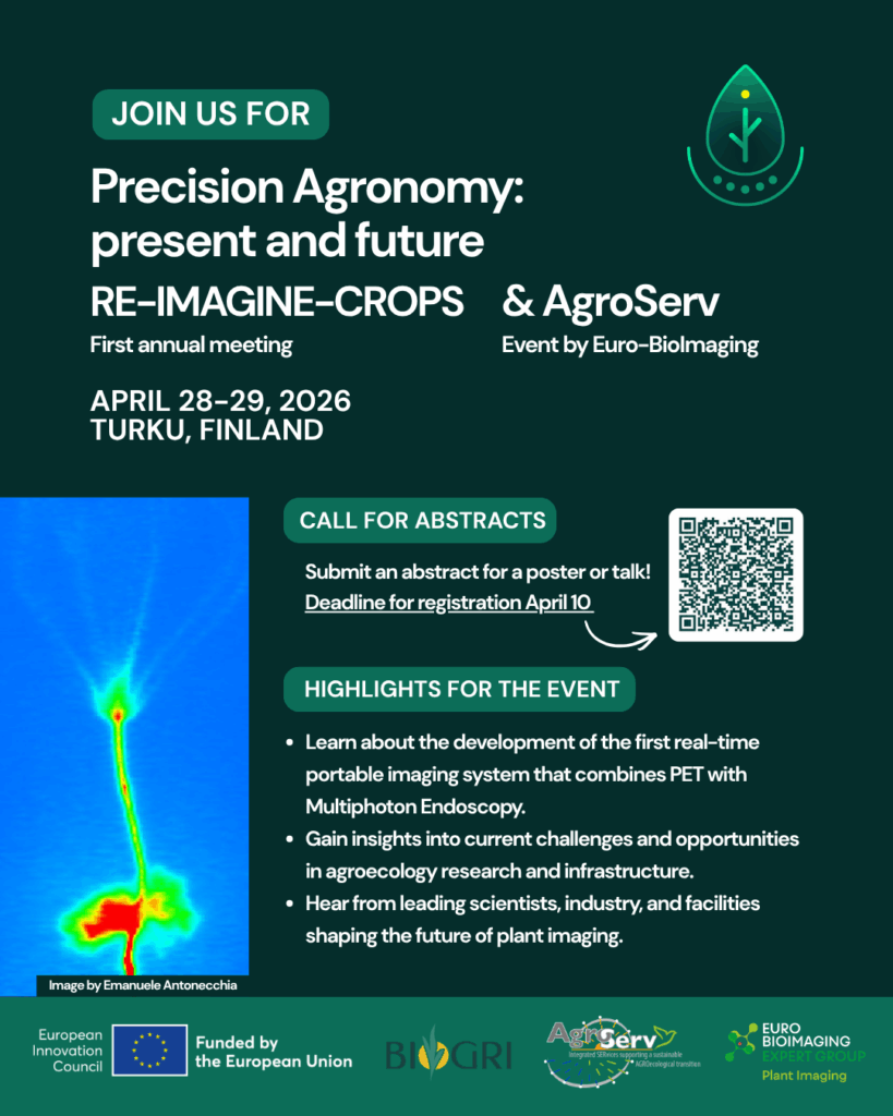 Precision Agronomy: present and future event poster